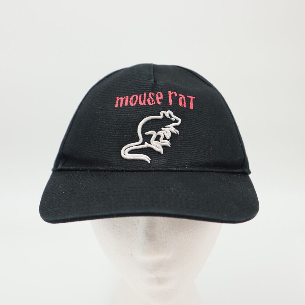 Mouse Rat Band Parks and Recreation Andy Dwyer Black & NBC Dad Hat Cap Strapback